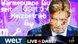 HABECKS HEIZPLÄNE Aussprache und namentliche Abstimmung über das Heizungsgesetz  WELT Live dabei [upl. by Attener868]