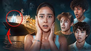 24 HOURS at MOST HAUNTED GHOST SHIP in USA worst experience yet [upl. by Nerti]