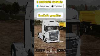 top 5 best realistic graphics truck and car driving Simulator games for mobile [upl. by The]