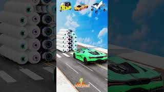 ohio cars🛺 vs Mr noni and Ball Part 94 BeamNGDrive skidibitoilet beamngdrives [upl. by Ibby26]