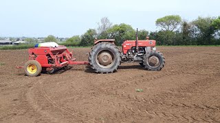 Vintage Thursday Massey Ferguson 178 hydraulic repair and drilling [upl. by Sabec669]