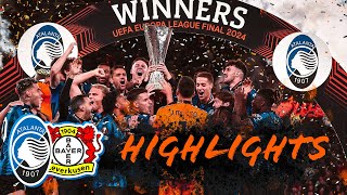 LATALANTA VINCE LEUROPA LEAGUE  AtalantaBayer Leverkusen 30  UEL Final Highlights [upl. by Favata]