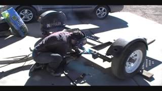 Welding repair on tow master towcar dolly [upl. by Sicnarf559]