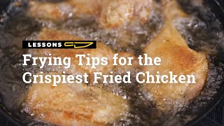 Frying Tips For The Crispiest Fried Chicken  Yummy PH [upl. by Ani]