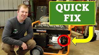 Easy Fix for Generator Not Starting [upl. by Harewood368]