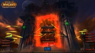 Warlords Of Draenor Login Screen amp Music [upl. by Cutlerr]