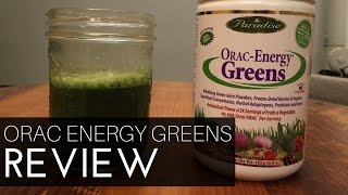 ORAC Energy Greens Review [upl. by Idnek]