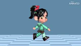 My Vanellope animation  quotVanellopeWalkquot [upl. by Purdy]