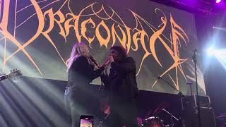 DRACONIAN  Akherousia Acapella version  Bloodflower  Live 2023  Club Chocolate  Stgo  Chile [upl. by Ytisahc]