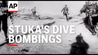 STUKAS DIVE BOMBING  WORLD WAR II  SOUND [upl. by Netsuj]