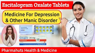 Escitalopram tablets ip nexito 10  escitalopram oxalate tablets  Escitalopram  Antidepressants [upl. by Lyrak]