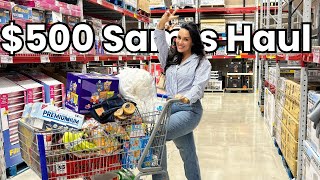 MASSIVE SAMS CLUB HAUL amp SHOP WITH ME  WHATS NEW AT SAMS CLUB 2024  STOCK UP DANIELA DIARIES [upl. by Noirda]