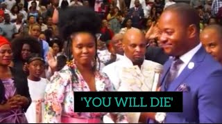 Nigerian Pastor Prophesying Zahara in her presence about her death Her reaction dying 😳 [upl. by Errick]