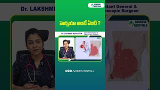 What Is Hernia In Telugu  Hernia Causes  DrLakshmi Suchitra  Sankhya Hospitals shorts [upl. by Lorak]