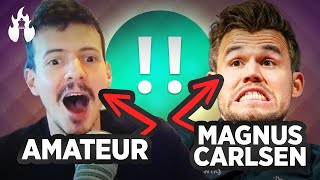 Blitzstream vs Magnus Carlsen 😱🤯😅 [upl. by Bow]