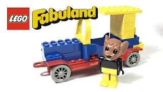 First LEGO Fabuland set EVER 1979 Roadster set 121 [upl. by Nyrhtak145]