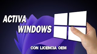 Cómo Activar tu Windows con una Licencia OEM ✅ 2024 [upl. by Bluma]