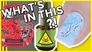 Testing The Viral Exploding Nail Polish Remover YOU WONT BELIEVE THE RESULTS [upl. by Gelasius]