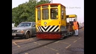 Weymouth Quay Tramway 1996 Parry People Mover trial 16 mins [upl. by Avah760]