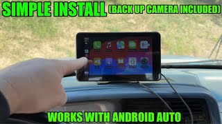 Installing Apple CarPlay In a 30 Year Old Truck  Under 100  With Backup Camera [upl. by Eceinaj852]