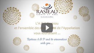 Les vœux 2017 de l’AOC Rasteau et de ses vignerons [upl. by Mike]