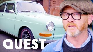 VW Fastback Undergoes A Stunning Transformation  Salvage Hunters Classic Cars [upl. by Nibaj]