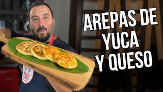 ¿Cómo hacer Arepas de Yuca Colombianas  Receta Fácil  Tulio Recomienda [upl. by Epilihp873]