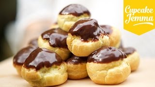 How to Make Nutella Profiteroles  Cupcake Jemma [upl. by Lehar117]