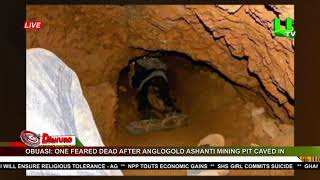 Obuasi One feared dead after Anglogold Ashanti mining pit caved in [upl. by Nosaes]