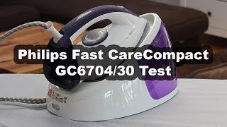 Philips GC6704 30 Fast CareCompact Test [upl. by Trebleht]