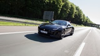 Jaguar FType V6 S  R Coupé Testfahrt inkl Bilster Berg [upl. by Adnirod]