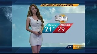 Meteorologists Overseas Wear Short Dresses Shorts for Weather Forecast [upl. by Gleich]