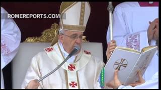 Pope declares John XXIII and John Paul II as saints of the Universal Church [upl. by Ehgit]