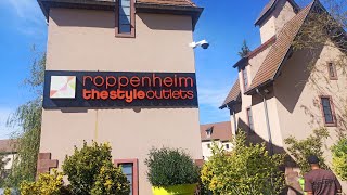 Atravel vlog2024the style outlet roppenheim france germany [upl. by Doreg]