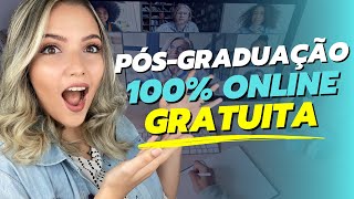 🔥 PÓSGRADUAÇÃO 100 ONLINE e GRATUITA pro BRASIL TODO em 2023 🔥  Mari Rel [upl. by Ymot706]