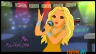 Shakira cantando Did it again en Doras explorer girls [upl. by Ettenauq]