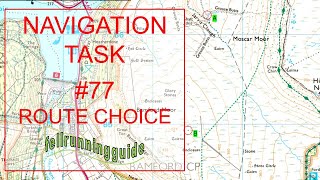 Navigation Task 77 Route choice mapreading [upl. by Ynoffit]