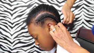 Hair Cornrow Tips for Beginners [upl. by Queri526]