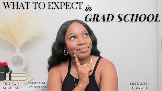 MY GRAD SCHOOL FIRST YEAR EXPERIENCE  amp 6 Tips On How To Be Successful [upl. by Regor]