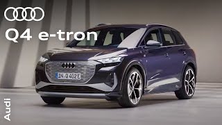 Audi Q4 etron Walkaround [upl. by Alihs980]