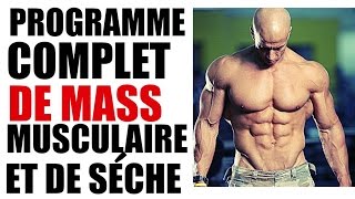 Programme OFFERT de Musculation  Prise de Masse et Sèche basique [upl. by Etnwahs876]