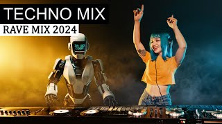 TECHNO RAVE MIX  Bigroom Techno amp Electro Festival Music 2024 [upl. by Elletsyrc]