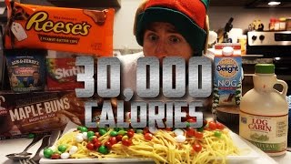 quotCARBSMASquot  30000 CALORIE CHRISTMAS CHEAT DAY [upl. by Bail38]