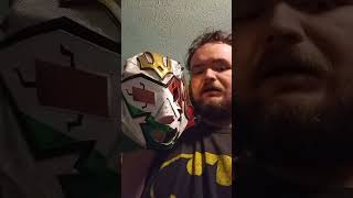 Dr Wagner Jr Lucha Mask Preview Shorts Luchalibre Tinmanscorner Wrestlingmask Sneakpeek [upl. by Porte]