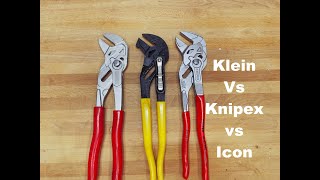 2336 Klein Tools Hybrid 10 Inch Pliers Wrench Review  vs Knipex  vs HF Icon  D53010SEN [upl. by Christiansen]