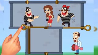 Homescapes Gardenscape Mini game Ads Austin VS Thief  Real or Fake [upl. by Keelby352]