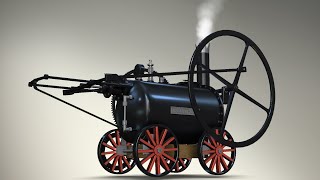 Constructing RICHARD TREVITHICK’S LOCOMOTIVE on Monzo  a digital model building app [upl. by Neelrihs]