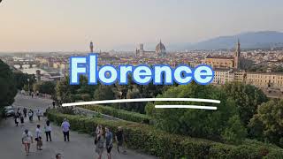 Day 11 Florence Italy 4K Holiday [upl. by Koeninger960]