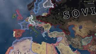 When Germany is gone midway  Hoi4 Timelapse [upl. by Nur111]