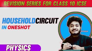 Household Circuit  Class 10 ICSE Physics  Chapter 9 [upl. by Nonaihr]